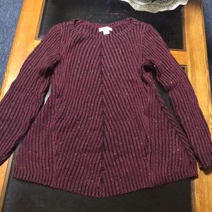 Burgundy Sweater